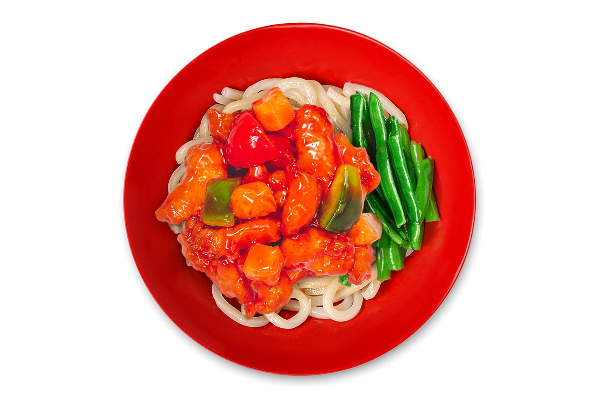 Pineapple Sweet Sour Noodle Bowl