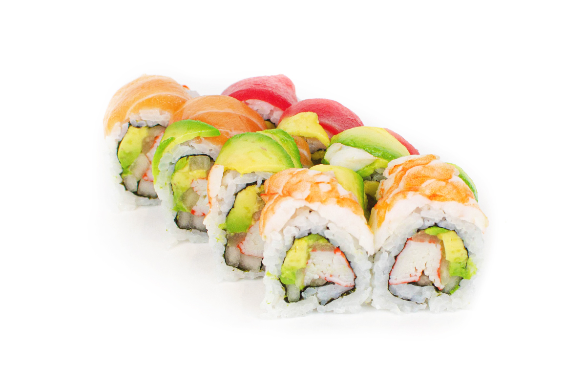 Rainbow Shrimp Tuna Salmon