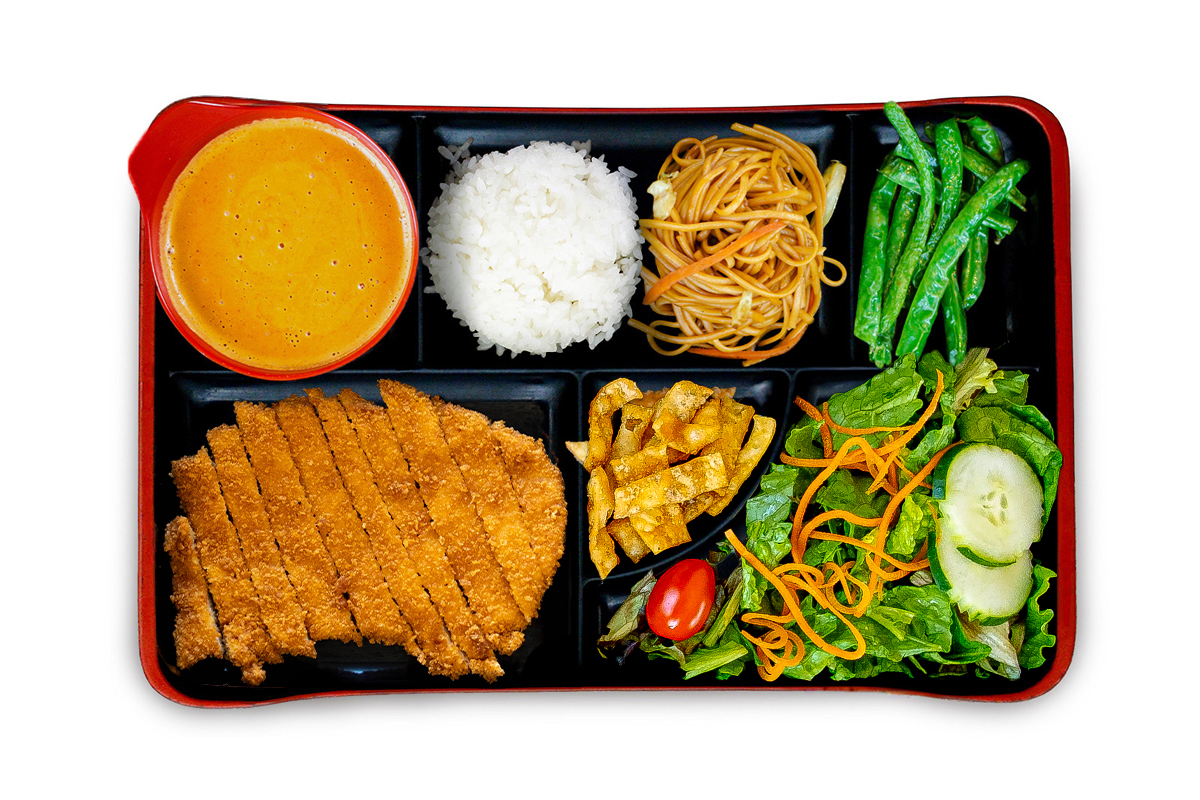 Red Curry Katsu Bento Box